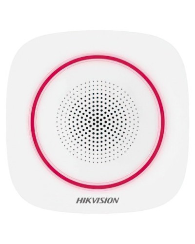 DS-PS1-II-WE(RU) Red Indicator. Оповещатель свето-звуковой радиоканальный. AX PRO Hikvision в Комсомольске-на-Амуре