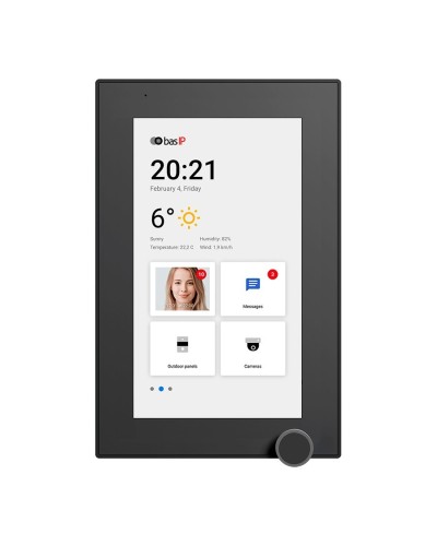 AZ-07L BLACK. Монитор IP-видеодомофона цветной. BAS-IP в Комсомольске-на-Амуре