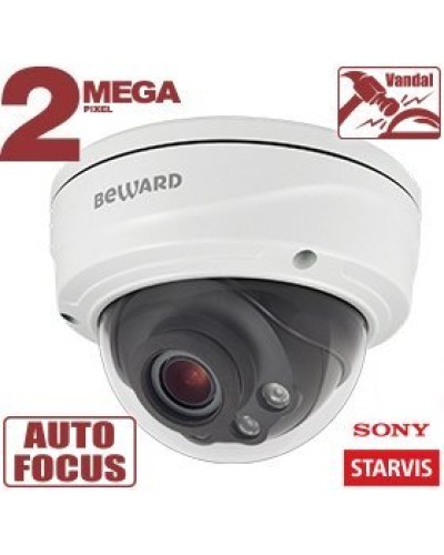 SV2016DVZ (2.7-13.5мм). Видеокамера IP купольная. Beward в Комсомольске-на-Амуре