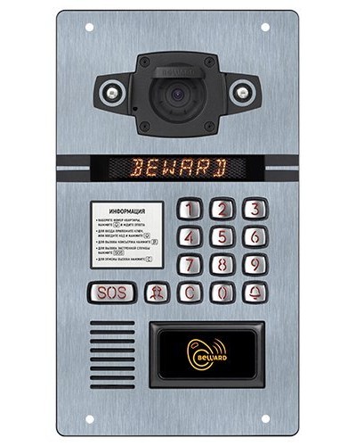DKS15125 (2 мм 2,1Мп). Вызывная панель подъездного IP-домофона. Beward в Комсомольске-на-Амуре