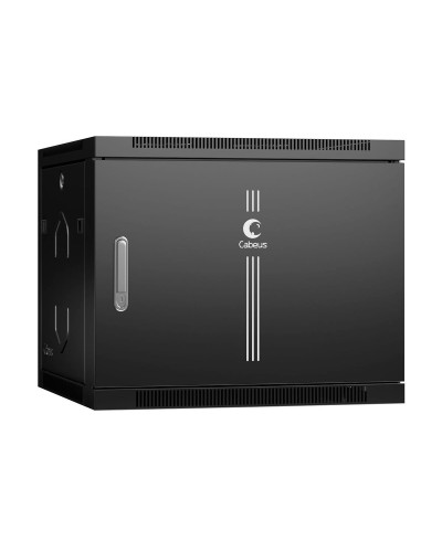SH-05F-9U60/35m-BK (8611c). Шкаф телекоммуникационный 19 настенный 9U. CABEUS в Комсомольске-на-Амуре