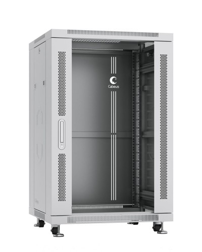 SH-05C-22U60/100 (7054c). Шкаф телекоммуникационный 19 напольный 22U. CABEUS в Комсомольске-на-Амуре