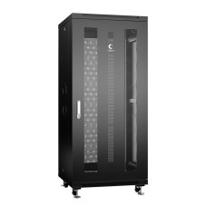 ND-05C-27U60/80-BK (8564c). Шкаф телекоммуникационный 19 напольный 27U. CABEUS