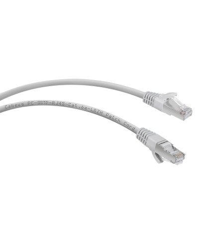PC-SSTP-RJ45-Cat.6a-5m-LSZH (7905c), серый. Патч-корд медный. CABEUS в Комсомольске-на-Амуре