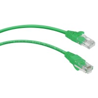 PC-UTP-RJ45-Cat.5e-3m-GN (7456c), зелёный. Патч-корд медный. CABEUS