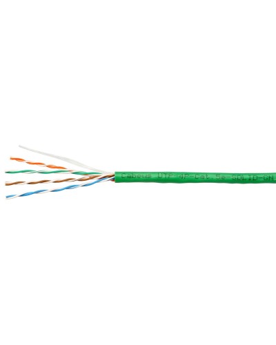 UTP-4P-Cat.5e-SOLID-LSLTx-GN (10990c). Кабель «витая пара» (LAN) для структурированных систем связи. CABEUS в Комсомольске-на-Амуре