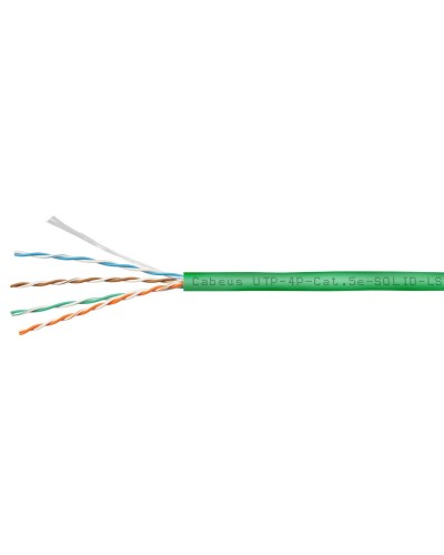 UTP-4P-Cat.5e-SOLID-LSZH-GN (9779c). Кабель «витая пара» (LAN) для структурированных систем связи. CABEUS в Комсомольске-на-Амуре