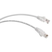 PC-UTP-RJ45-Cat.6-1m-WH (8670c), белый. Патч-корд медный. CABEUS