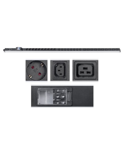 PDU-32-10S-10C19-8C13-B-T (9547c). Блок розеток. CABEUS в Комсомольске-на-Амуре