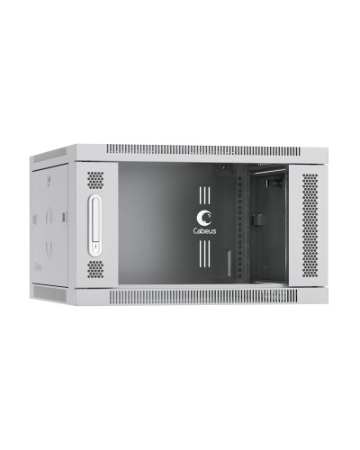 SH-05F-6U60/35 (7116c). Шкаф телекоммуникационный 19 настенный 6U. CABEUS в Комсомольске-на-Амуре