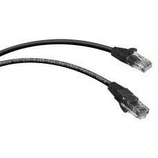 PC-UTP-RJ45-Cat.5e-0.15m-BK-LSZH (9534c), чёрный. Патч-корд медный. CABEUS