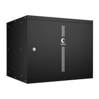 WSC-05D-9U55/45m-BK (10178c). Шкаф телекоммуникационный 19 настенный 9U. CABEUS
