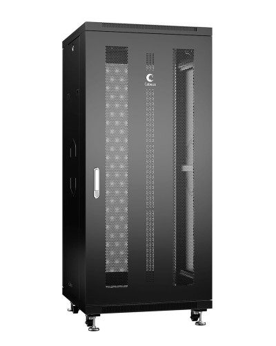 ND-05C-27U60/60-BK (8550c). Шкаф телекоммуникационный 19 напольный 27U. CABEUS в Комсомольске-на-Амуре