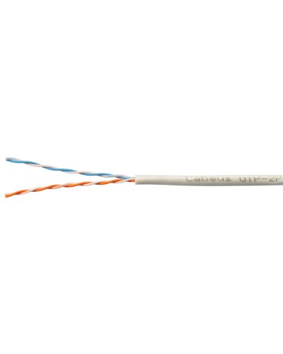 UTP-2P-Cat.5e-SOLID-GY-500 (11212c). Кабель «витая пара» (LAN) для структурированных систем связи. CABEUS в Комсомольске-на-Амуре