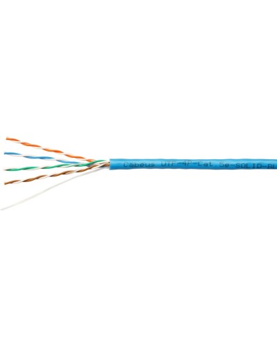 UTP-4P-Cat.5e-SOLID-BL-100 (7248c-5). Кабель «витая пара» (LAN) для структурированных систем связи. CABEUS в Комсомольске-на-Амуре