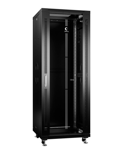 SH-05C-37U60/100-BK (8543c). Шкаф телекоммуникационный 19 напольный 37U. CABEUS в Комсомольске-на-Амуре