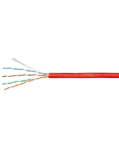 UTP-4P-Cat.5e-SOLID-LSZH-RD (9778c). Кабель «витая пара» (LAN) для структурированных систем связи. CABEUS в Комсомольске-на-Амуре