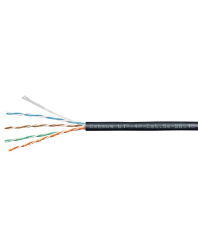UTP-4P-Cat.6-SOLID-OUT-LSZH-UV-100 (9641c-5). Кабель «витая пара» (LAN) для структурированных систем связи. CABEUS в Комсомольске-на-Амуре