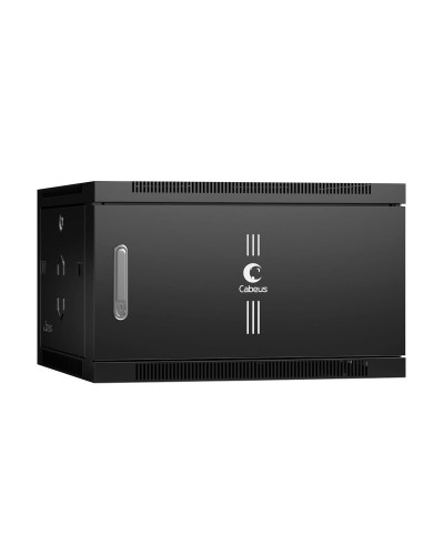 SH-05F-6U60/60m-BK (8588c). Шкаф телекоммуникационный 19 настенный 6U. CABEUS в Комсомольске-на-Амуре