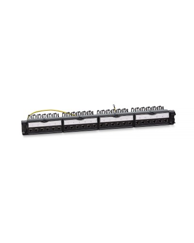 PL-24-KJ-RJ45-Cat.6-SH-180T (11833c): Патч-панель 19" (1U), 24 порта RJ-45, категория 6, полностью экранированная в Комсомольске-на-Амуре