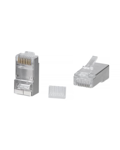 8P8C-SH-C6-TWP (100 шт) (7779c). Разъем RJ-45. CABEUS в Комсомольске-на-Амуре