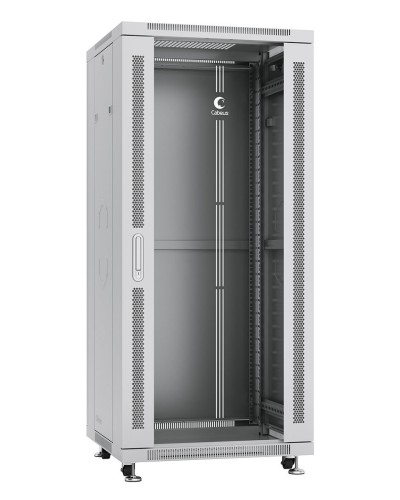 SH-05C-27U60/80 (7050c). Шкаф телекоммуникационный 19 напольный 27U. CABEUS в Комсомольске-на-Амуре