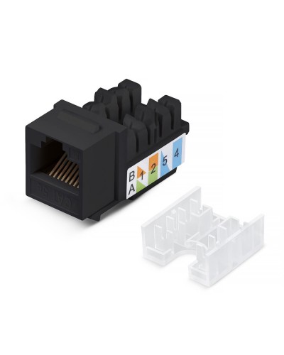 KJ-RJ45-Cat.5e-90-SW-BK (10101c): Вставка Keystone Jack RJ-47 в Комсомольске-на-Амуре