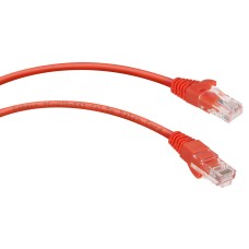 PC-UTP-RJ45-Cat.5e-5m-RD (7689c), красный. Патч-корд медный. CABEUS
