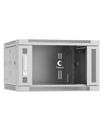 SH-05F-6U60/60 (7063c). Шкаф телекоммуникационный 19 настенный 6U. CABEUS в Комсомольске-на-Амуре