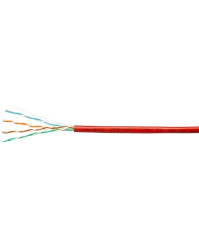 UTP-4P-Cat.5e-SOLID-RD-100 (7249c-5). Кабель «витая пара» (LAN) для структурированных систем связи. CABEUS в Комсомольске-на-Амуре