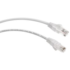 PC-UTP-RJ45-Cat.5e-5m-WH (7687c), белый. Патч-корд медный. CABEUS