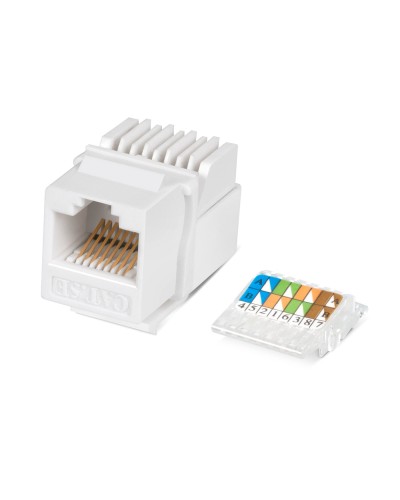 KJ-RJ45-Cat.5e-Toolless (7480c): Вставка Keystone Jack RJ-45 в Комсомольске-на-Амуре