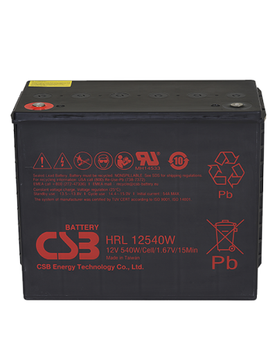 CSB HRL 12540W FR. Аккумулятор герметичный свинцово-кислотный. CSB в Комсомольске-на-Амуре