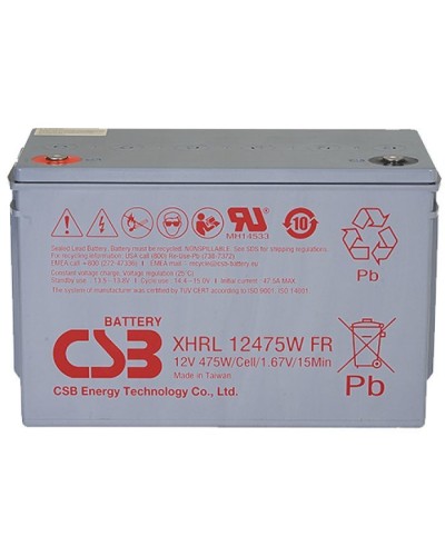 CSB XHRL 12475W FR. Аккумулятор герметичный свинцово-кислотный. CSB в Комсомольске-на-Амуре