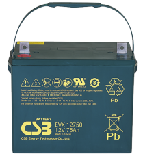 CSB EVX 12750. Аккумулятор герметичный свинцово-кислотный. CSB