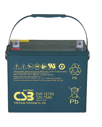 CSB EVX 12750. Аккумулятор герметичный свинцово-кислотный. CSB в Комсомольске-на-Амуре