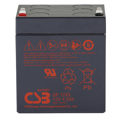 CSB GP 1245 F2. Аккумулятор герметичный свинцово-кислотный. CSB
