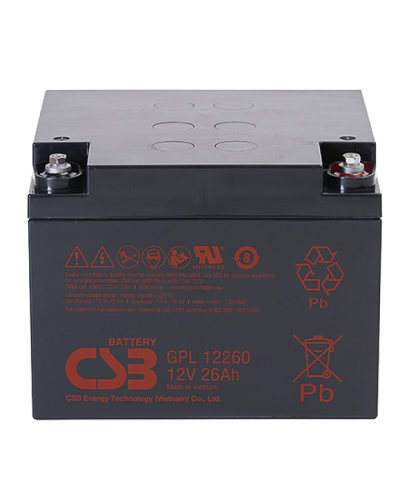 CSB GPL 12260. Аккумулятор герметичный свинцово-кислотный. CSB в Комсомольске-на-Амуре