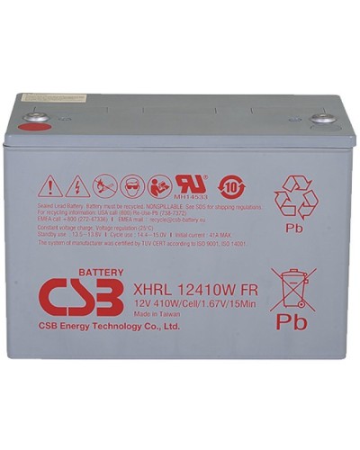 CSB XHRL 12410W FR. Аккумулятор герметичный свинцово-кислотный. CSB в Комсомольске-на-Амуре