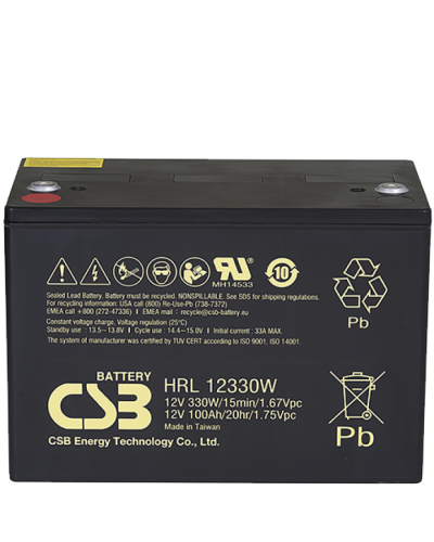 CSB HRL 12330W FR. Аккумулятор герметичный свинцово-кислотный. CSB в Комсомольске-на-Амуре