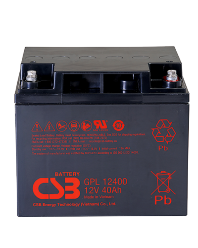 CSB GPL 12400. Аккумулятор герметичный свинцово-кислотный. CSB в Комсомольске-на-Амуре
