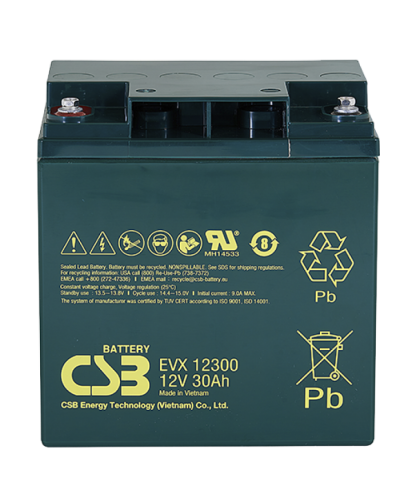 CSB EVX 12300. Аккумулятор герметичный свинцово-кислотный. CSB в Комсомольске-на-Амуре