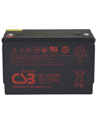 CSB GP 121000. Аккумулятор герметичный свинцово-кислотный. CSB в Комсомольске-на-Амуре