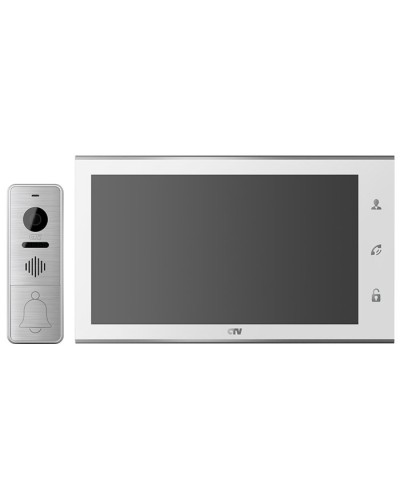 CTV-DP4105AHD W (белый). Комплект видеодомофона. CTV в Комсомольске-на-Амуре