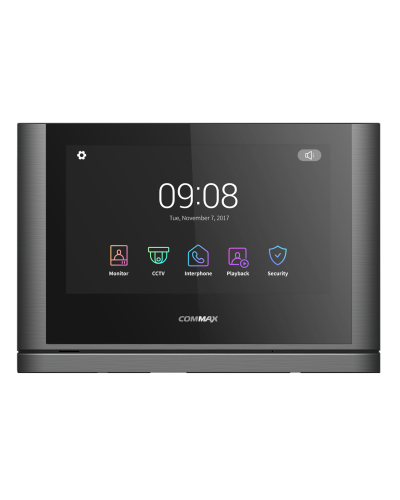 CDV-1024MA (светлое серебро) Black Smog. Монитор видеодомофона цветной. Commax в Комсомольске-на-Амуре
