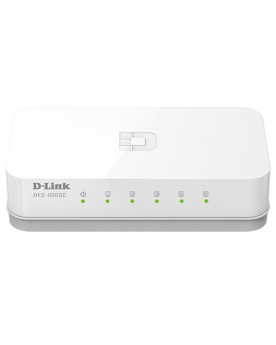DES-1005C/B1A. Коммутатор с 5 портами 10/100Base-TX. D-Link в Комсомольске-на-Амуре