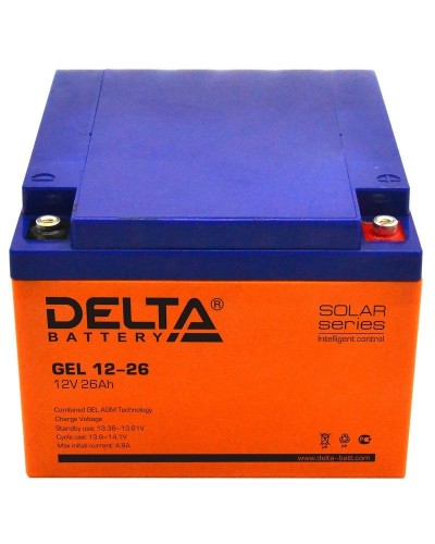 Delta GEL 12-26. Аккумулятор герметичный свинцово-кислотный. Delta в Комсомольске-на-Амуре