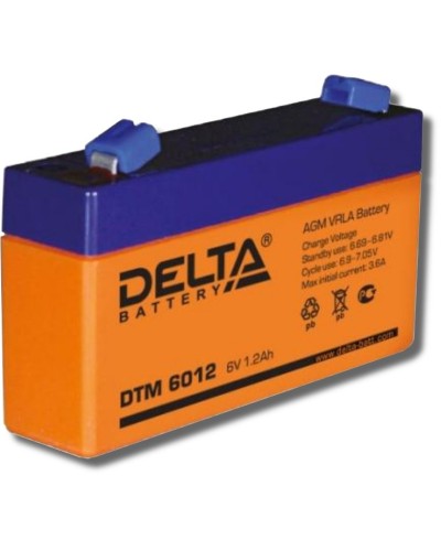 Delta DTM 6012. Аккумулятор герметичный свинцово-кислотный. Delta в Комсомольске-на-Амуре