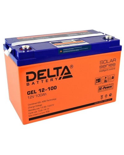 Delta GEL 12-100. Аккумулятор герметичный свинцово-кислотный. Delta в Комсомольске-на-Амуре