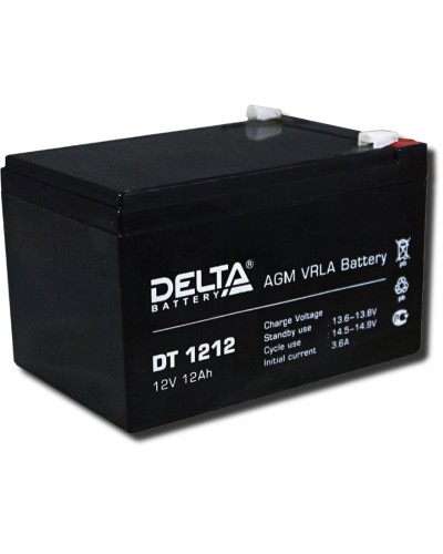 Delta DT 1212. Аккумулятор герметичный свинцово-кислотный. Delta в Комсомольске-на-Амуре